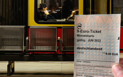 Aus­wer­tung von WLAN-Nut­zungs­da­ten zum 9‑Eu­ro-Ticket