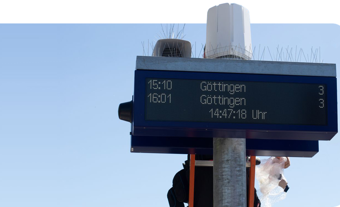 DB InfraGO & HOTSPLOTS digitalisieren Bahnhof Bodenfelde
