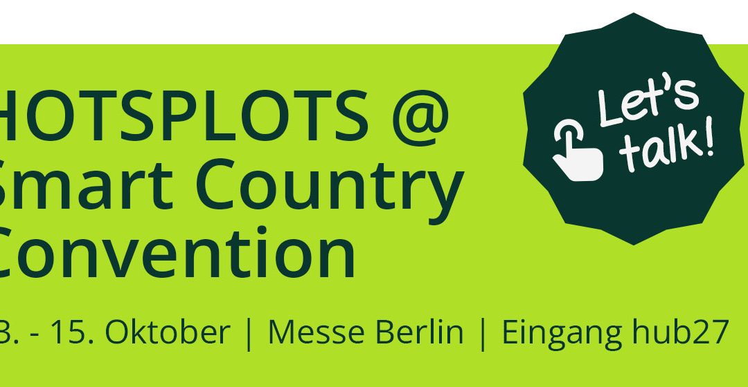 HOTSPLOTS @ Smart Country Convention